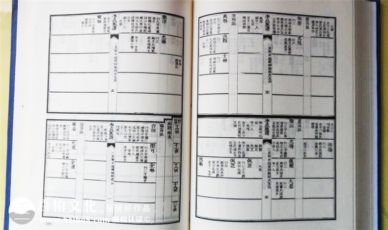 山東李氏族譜家譜設(shè)計制作-成都宗譜排版裝訂