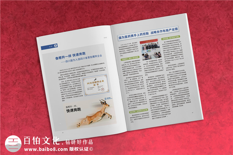 制藥公司制作集團(tuán)文化宣傳刊物怎么做-企業(yè)內(nèi)部期刊設(shè)計公司哪家好