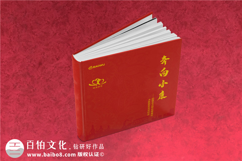 定點(diǎn)幫扶決勝脫貧攻堅(jiān)紀(jì)實(shí)勝利相冊(cè)設(shè)計(jì)-扶貧畫(huà)冊(cè)制作