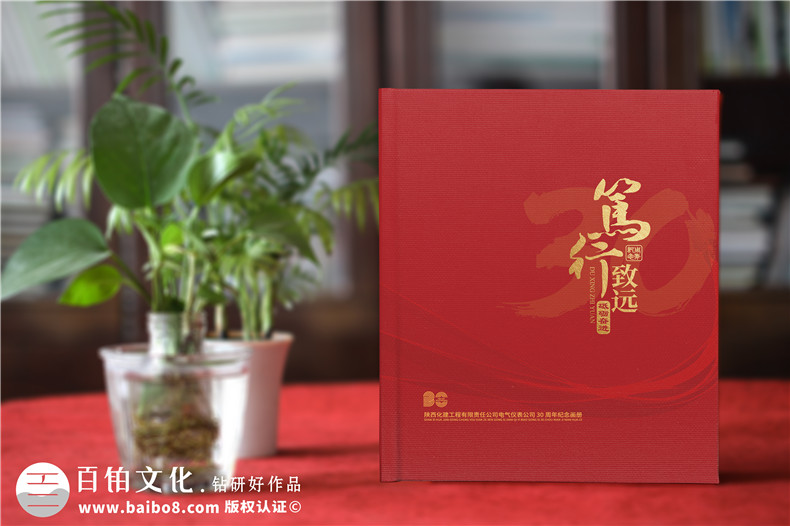 上市集團(tuán)公司30周年慶紀(jì)念冊(cè)-精美企業(yè)30周年相片集