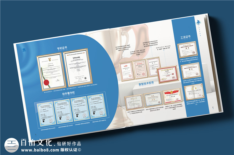 電務公司年度畫冊設計-企業(yè)年終總結宣傳冊制作