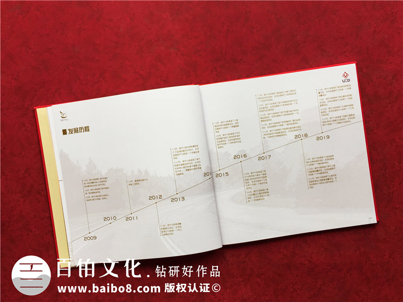 設計院成立十周年紀念冊-公司慶典照片書制作10周年相冊怎么分類?