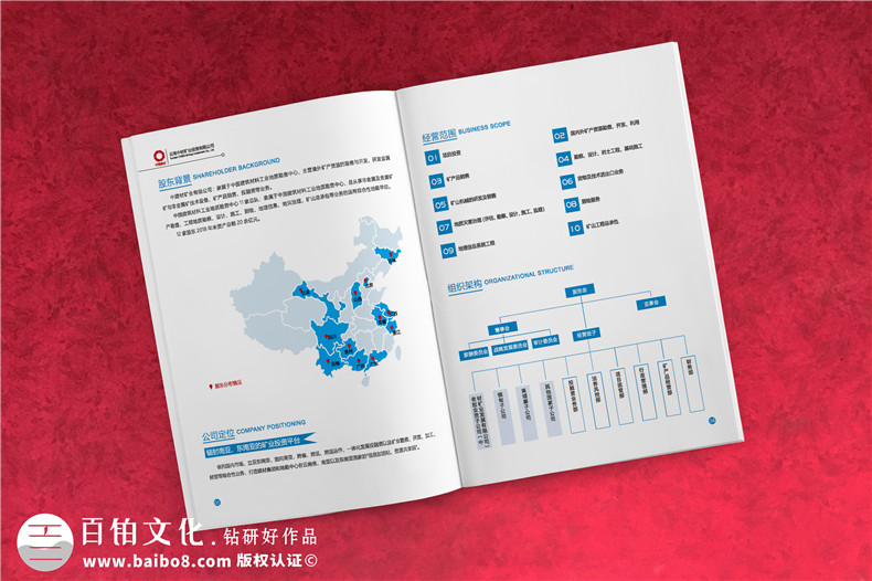 建材公司宣傳冊設(shè)計(jì)怎么做-礦業(yè)工程公司畫冊